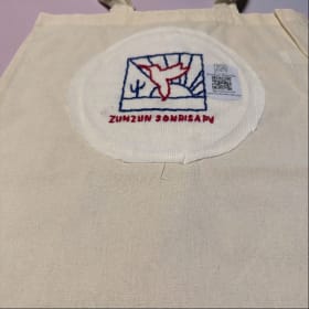 Canvas Tote - U.S. Flag - *Includes Shipping* item