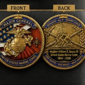 M Gen William E. Souza III Challenge Coin item