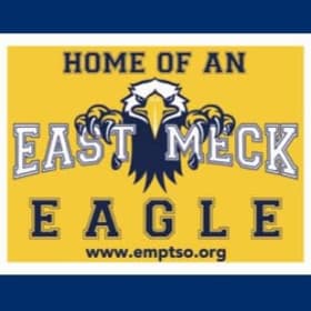 East Meck Eagle Yard Sign item