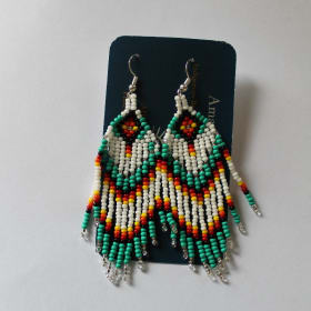 beaded earrings - Barefoot Boucher item