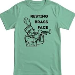 Resting Brass Face item