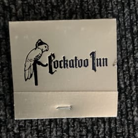 COCKATOO INN MATCHBOOK JACKIE BROWN QUENTIN TARANTINO item