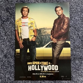 ONCE UPON A TIME IN HOLLYWOOD 7x10 IN JAPANESE MINI POSTER item