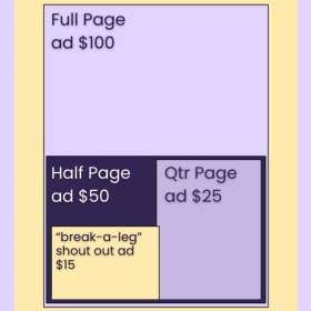 Quarter Page Ad - 3.95"x2.25" item