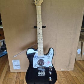 KISS Signed Electric Guitar item
