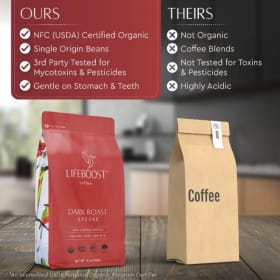 Premium Lifeboost Coffee Four 12 oz Bags item