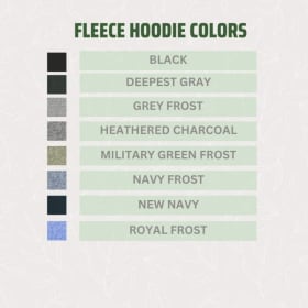 Unisex Full-Zip Fleece Hoodie, Sizes S - XL item