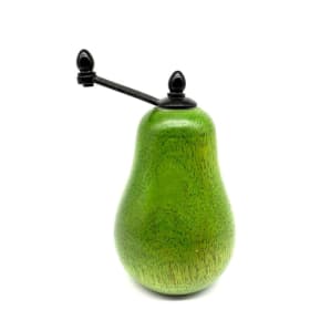 Vintage Apple & Pear Wooden Salt & Pepper Set item