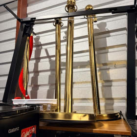 Gold stanchions/crowd control posts item