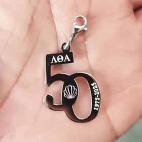 50th Bracelet Charm item