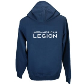 Hooded Sweatshirt, Navy (M, L, XL) item