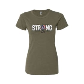 Women's Olive Drab STRONG T-Shirt item