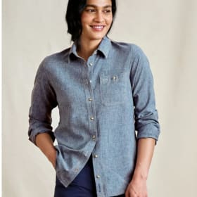 Women’s Tech Chambray Long-Sleeve Work Shirt item