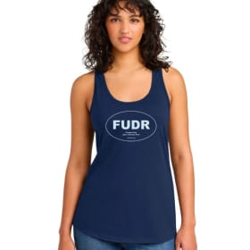 Women's Racerback Tank Top in Vintage Navy item