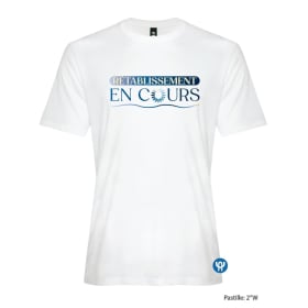 ☀️T-shirt *Rétablissement en cours* pour Homme BLANC item
