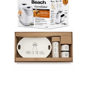 Artisan BBQ Set and Hamilton Beach Home Baker item