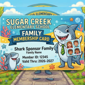 Shark Family Sponsor (Current SCES Families) item