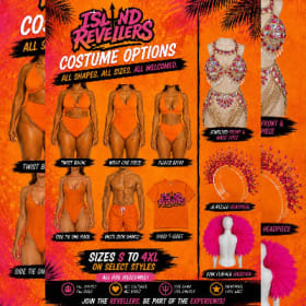 Side Tie One Piece (with Feathers) item