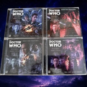 Big Finish Dark Eyes 4 signed 4 story CD set item
