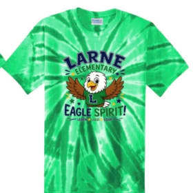 Green Tie Dye Eagle YOUTH item