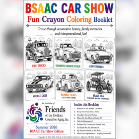 BSAAC Car Show Limited-edition Coloring Booklet item