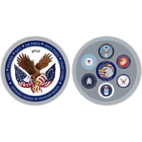 Veterans Council Challenge Coin item