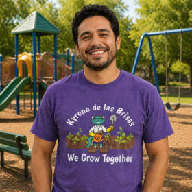 We Grow Together T-Shirt - Throw Back Gear! item