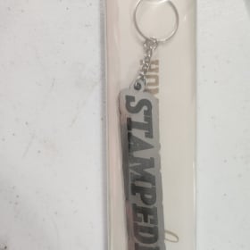 STAMPEDE Keychain - Silver item