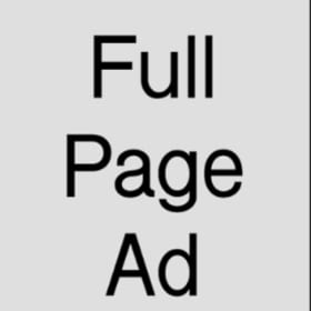 FULL PAGE AD item