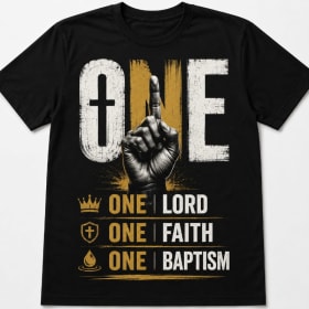 Tee | One Lord, One Faith, One Baptism item