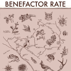 Benefactor Rate: "Trails & Wild Kin of Big Sur" Bandana item