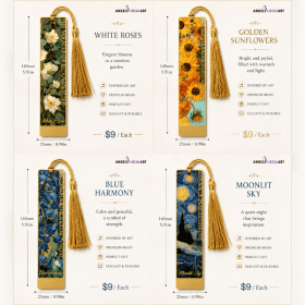 Premium Brass Bookmark item