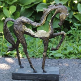 Photo of Bronze Horse Sculpture