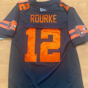Nathan Rourke Autographed BC Lions Jersey item