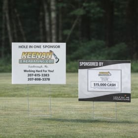 Hole in One Sponsorship item
