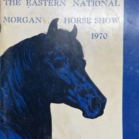 1970 Eastern National Morgan Horse Show Program item