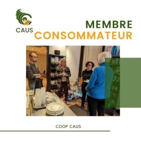 Devenir membre consommateur de CAUS item
