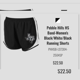 2025 Black DRI-Fit Girls Shorts item