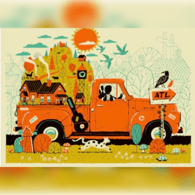 Limited Edition Screen Print "Mountains to the Mill" item