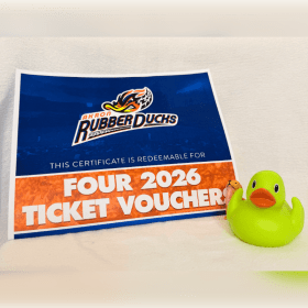4 Ticket Vouchers to an Akron RubberDucks Game item