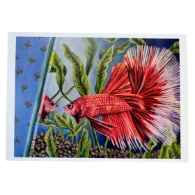 "Valentino" 5"x7" Greeting Card with Envelope item