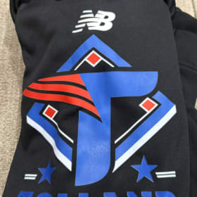 Unisex Black New Balance Hoodie - Medium item