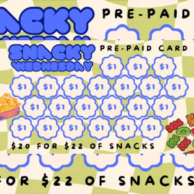 Snacky Card item