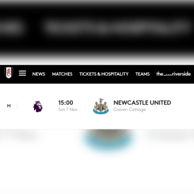 2x Tickets, Fulham vs Newcastle item