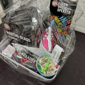 Dave & Buster's Gift Basket + $100 Gift Card item
