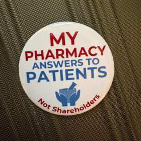 2.6" Button: My Pharmacy Answers To Patients item