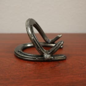 Trep-made Horseshoe business card holder item