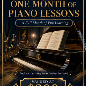 🎹 One Month of Piano Lessons item