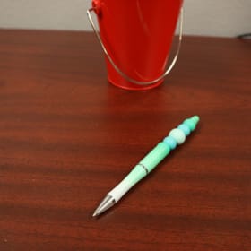 Trep-made assorted beaded pens (qty. 5) item