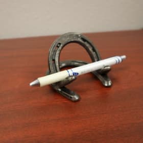 Trep-made Horseshoe business card holder item